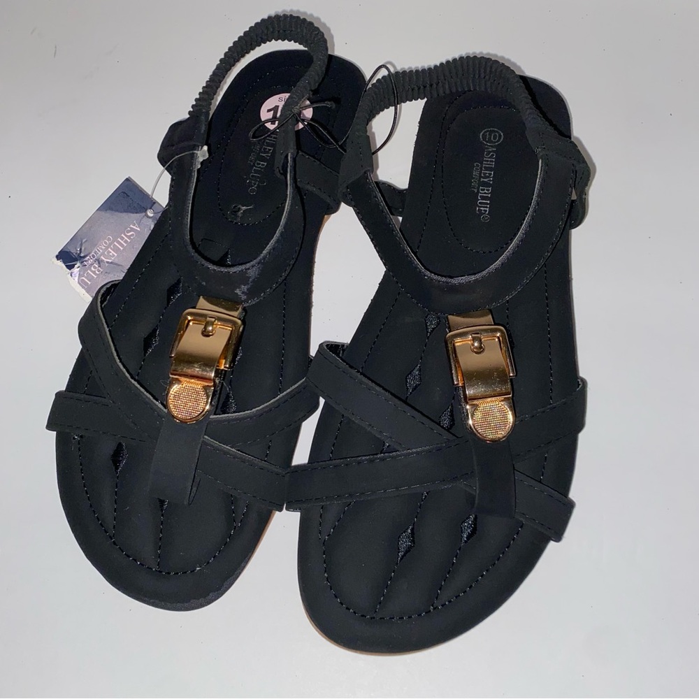 Ashley Blue comfort sandals